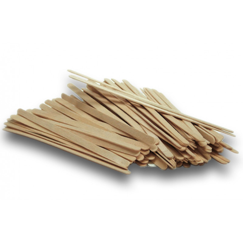 Tunna Träspatlar för ögonbryn